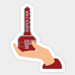 Big Brother Holiday Key Sticker